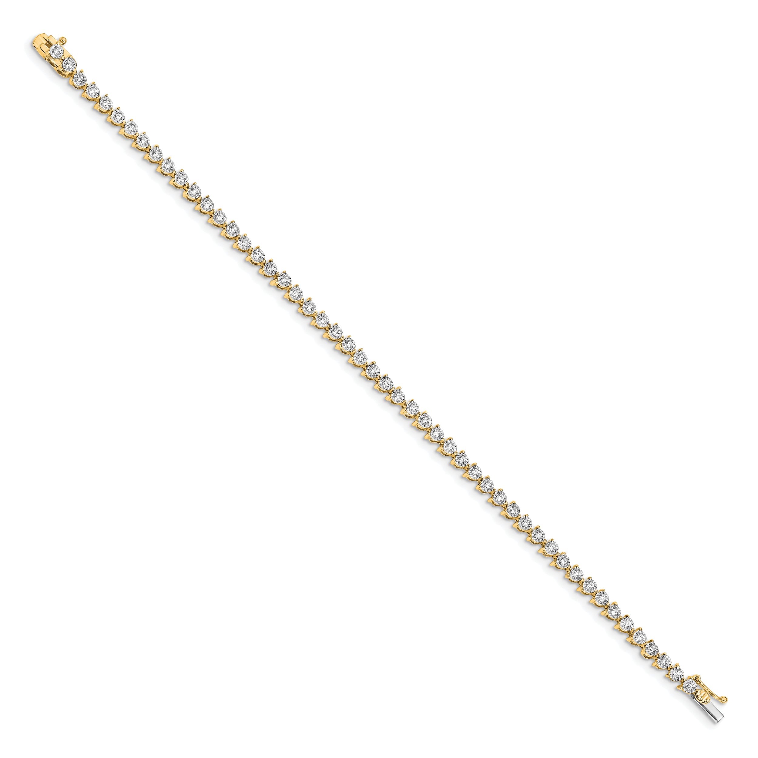 14k Diamond Bracelet