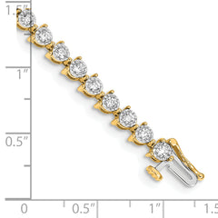 14k Diamond Bracelet