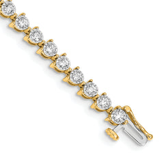 14k Diamond Bracelet