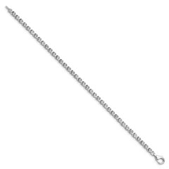 14K White Lab Grown Diamond Tennis Bracelet