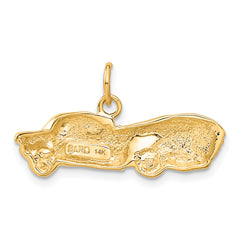 14k Sports Car Charm