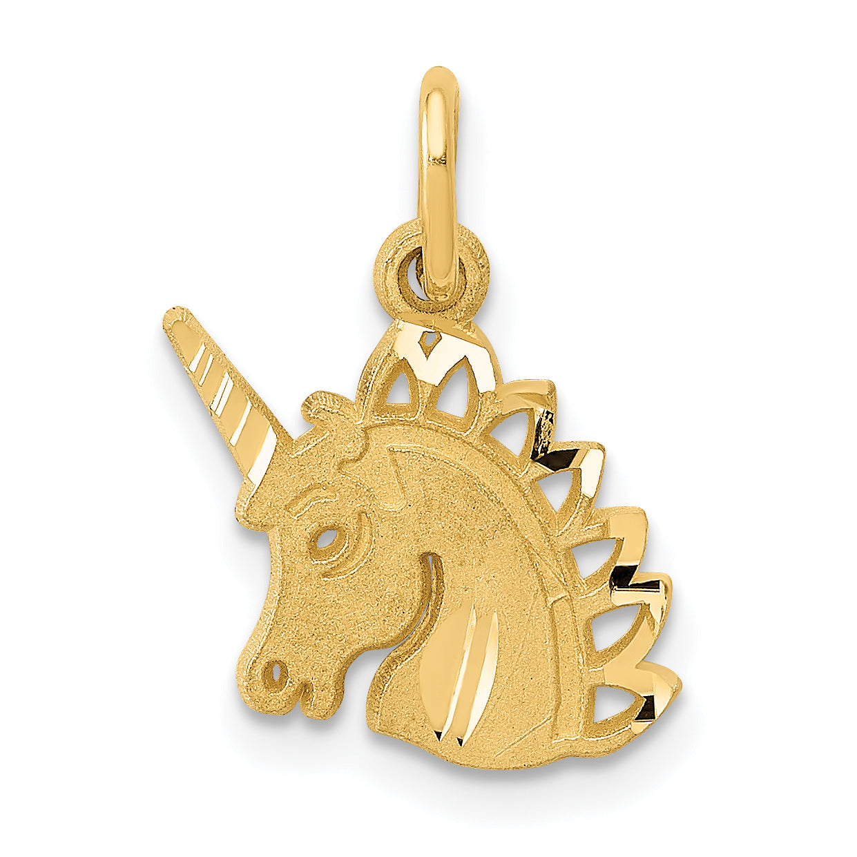 14k Unicorn Charm