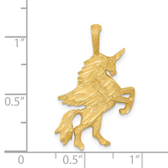 14k Unicorn Charm