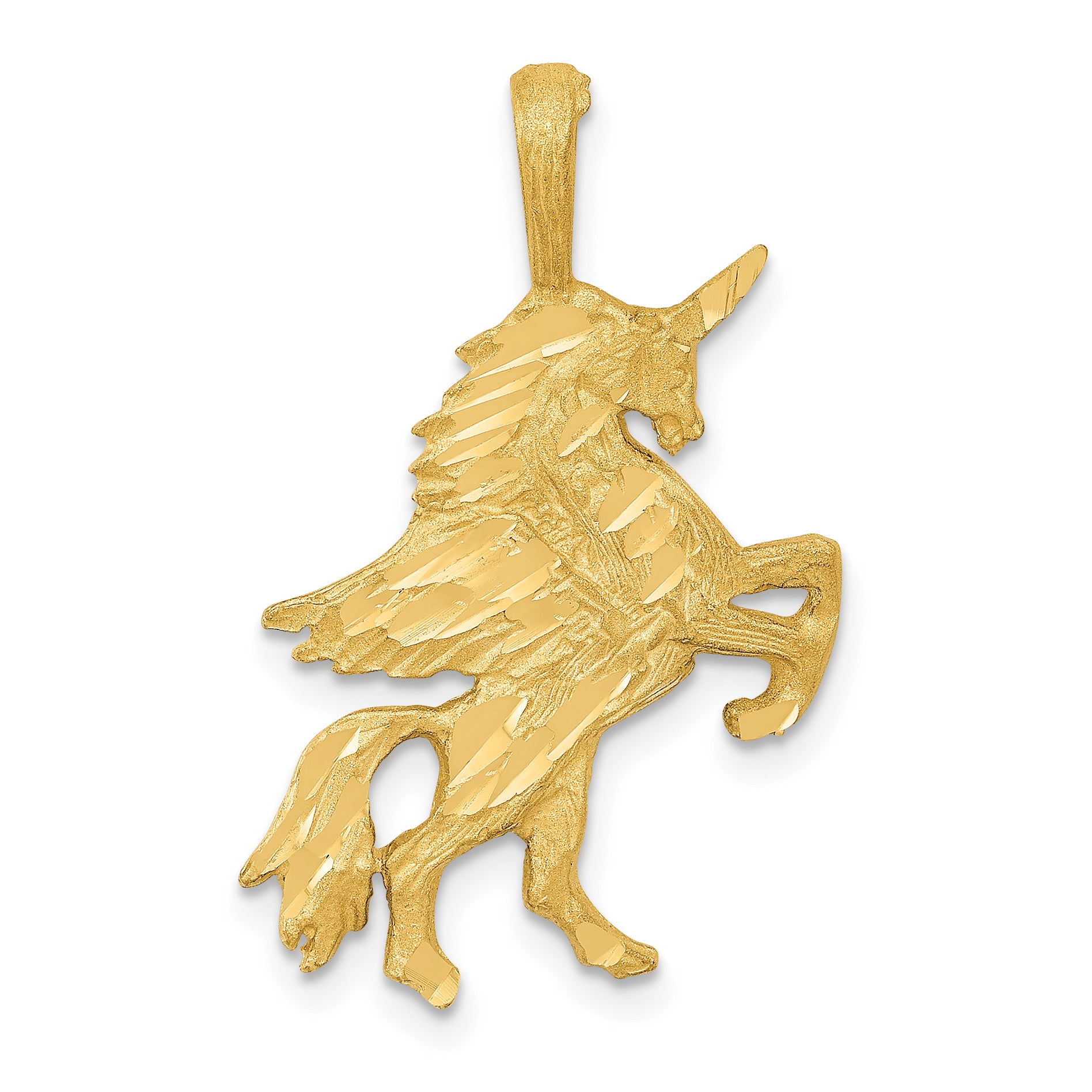 14k Unicorn Charm