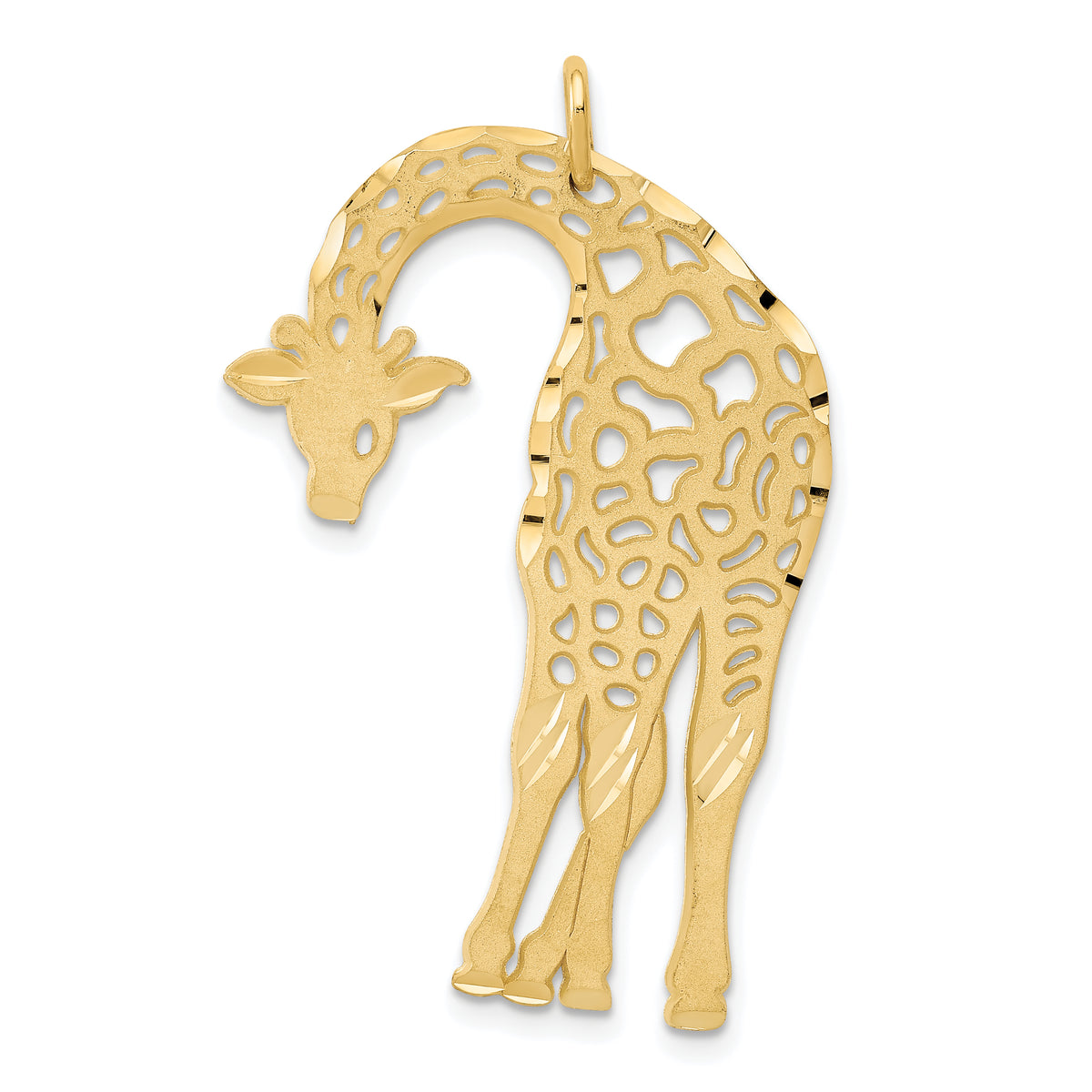 14k Giraffe Charm