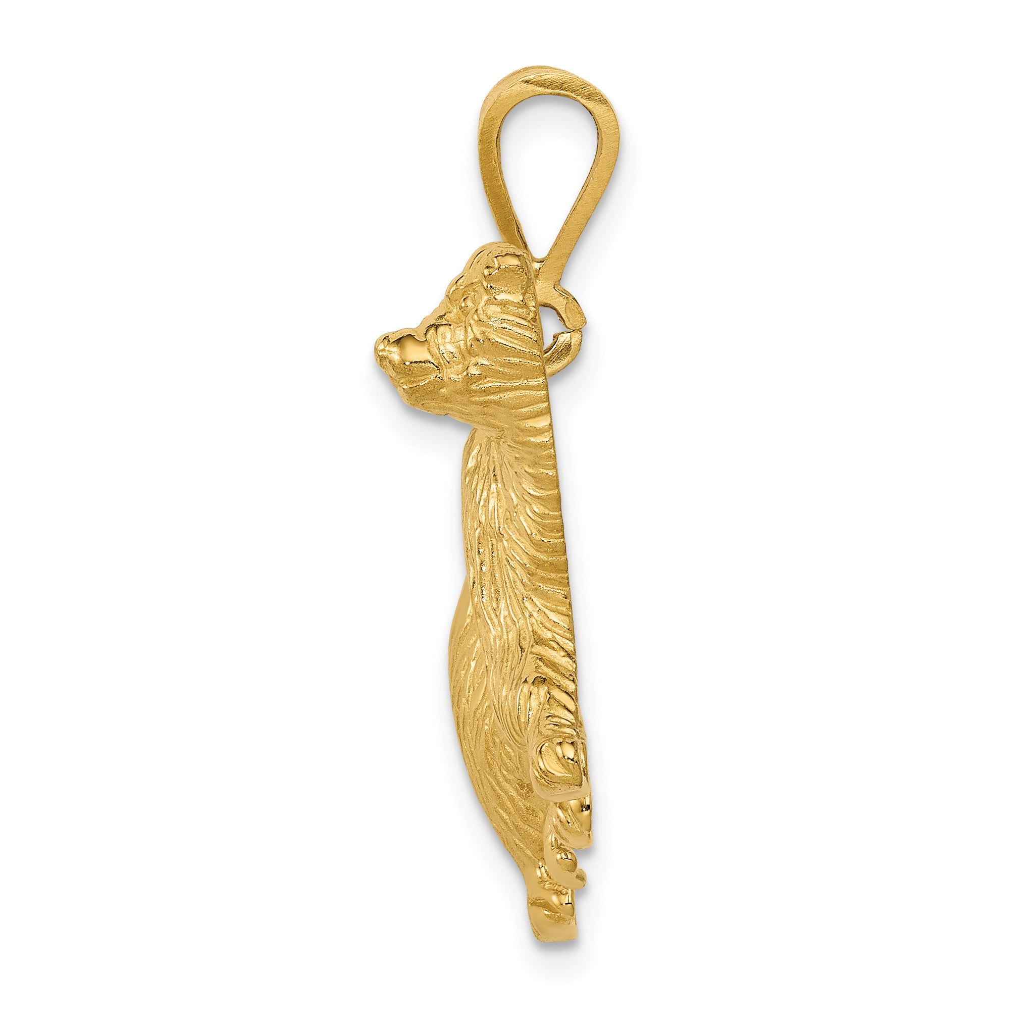 14k Polar Bear Charm