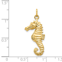 14k Seahorse Charm