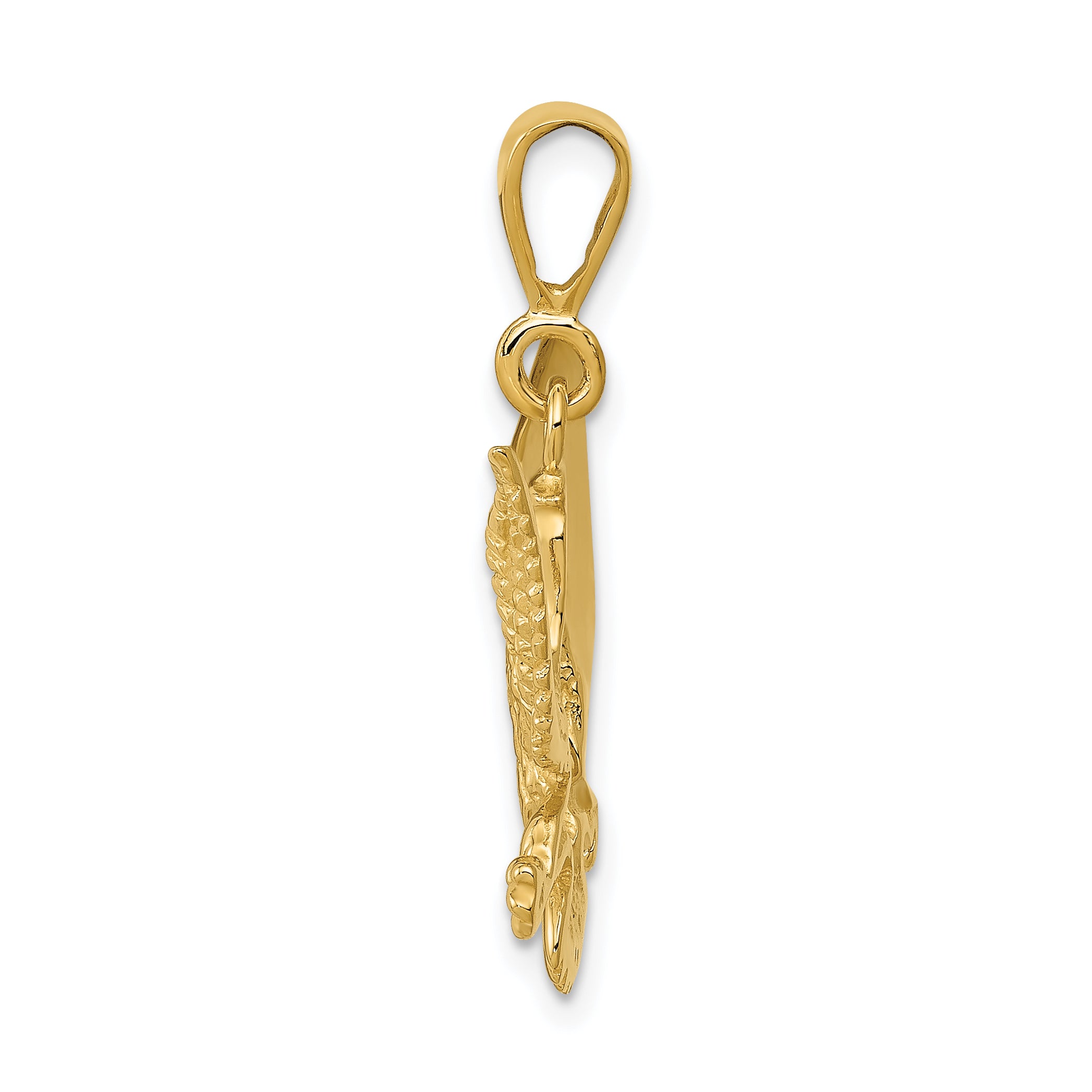 14k Eagle Charm