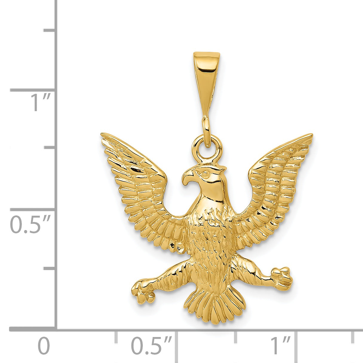 14k Eagle Charm