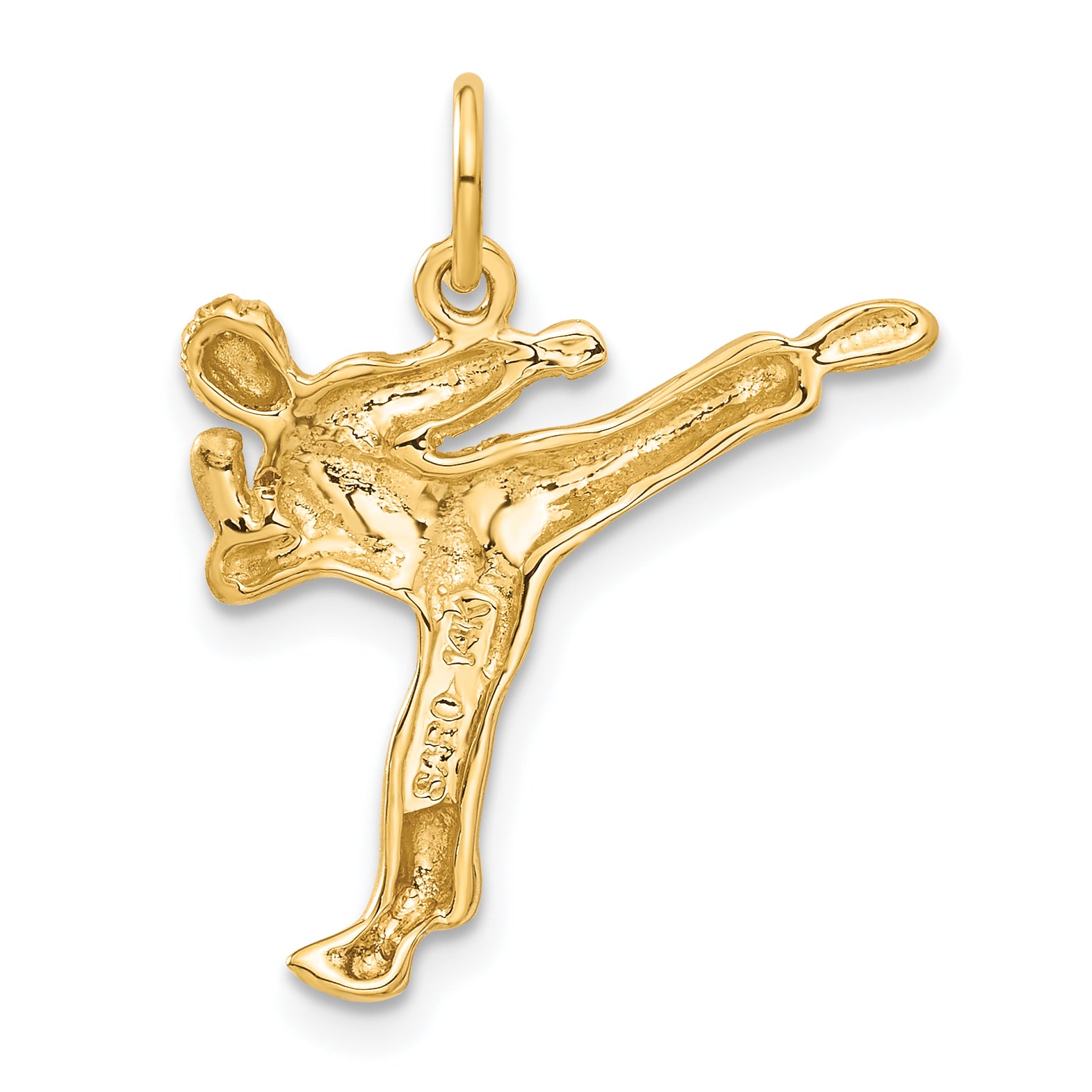 14k Male Karate Charm