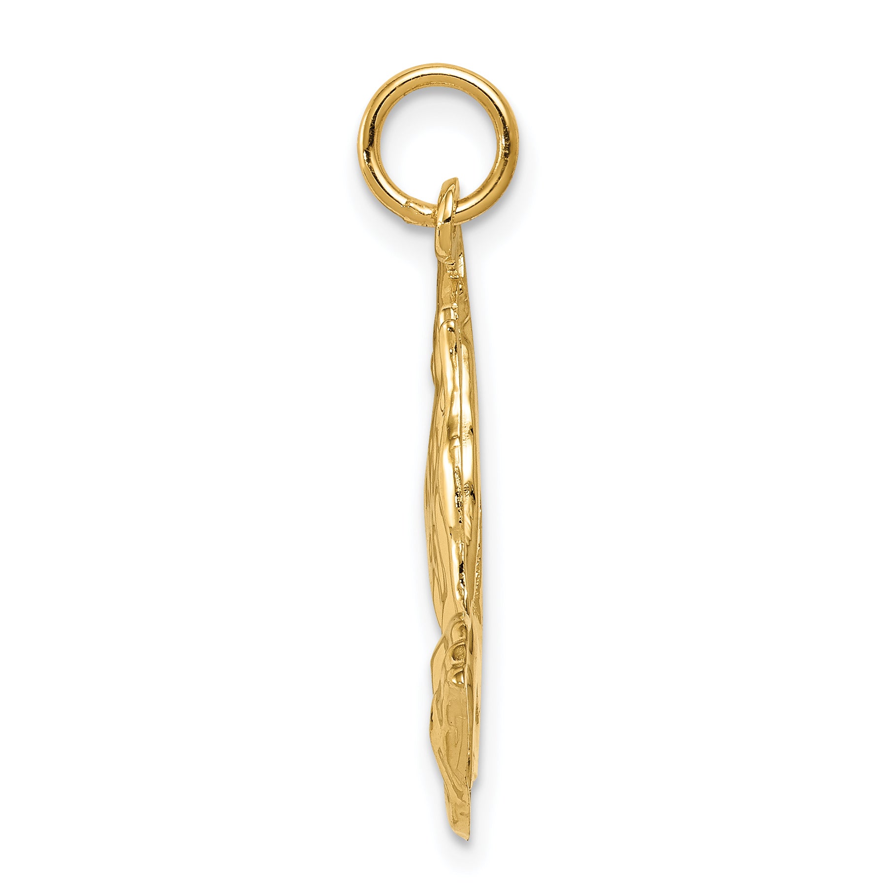 14k Praying Hands Pendant