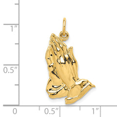 14k Praying Hands Pendant