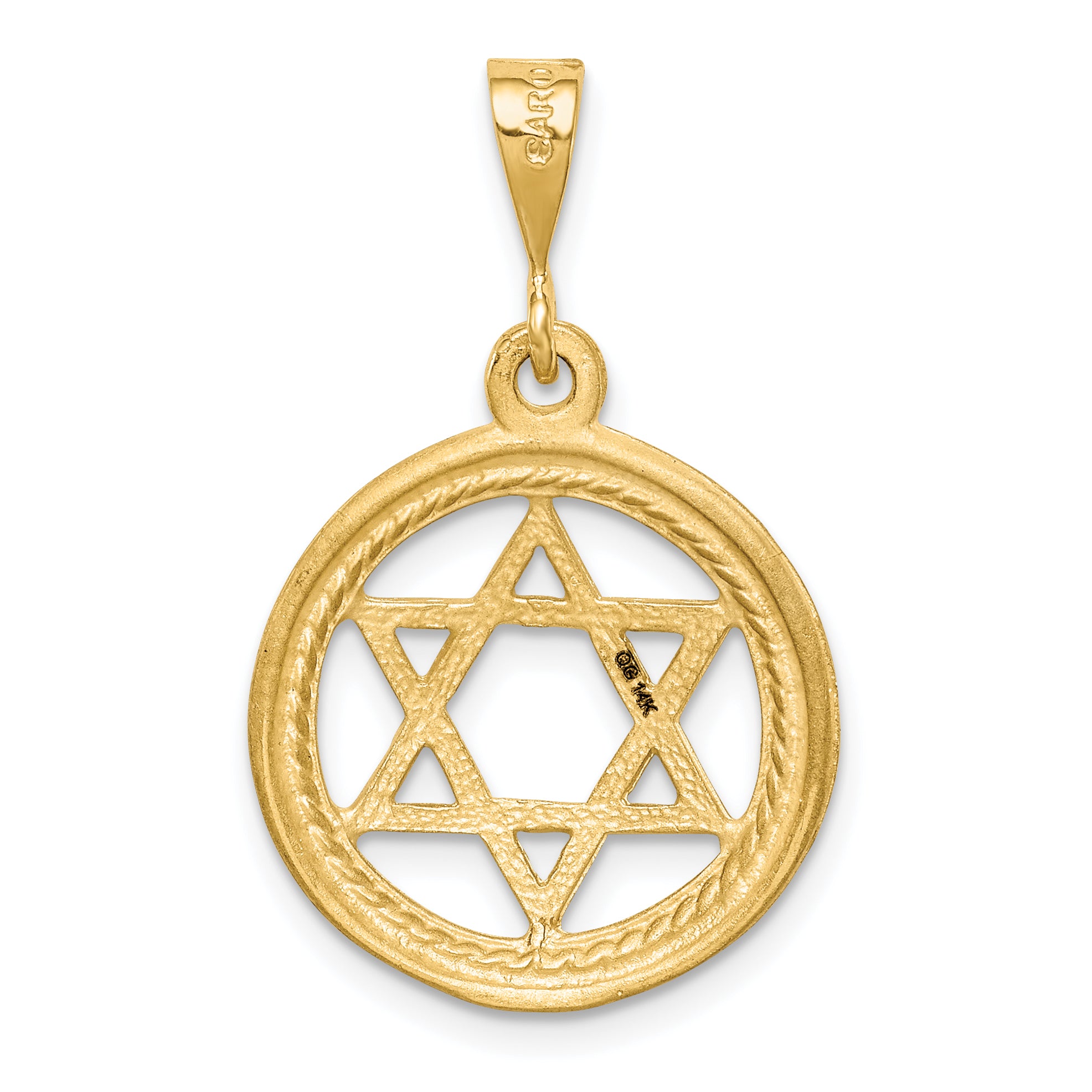 14k Star Of David Charm