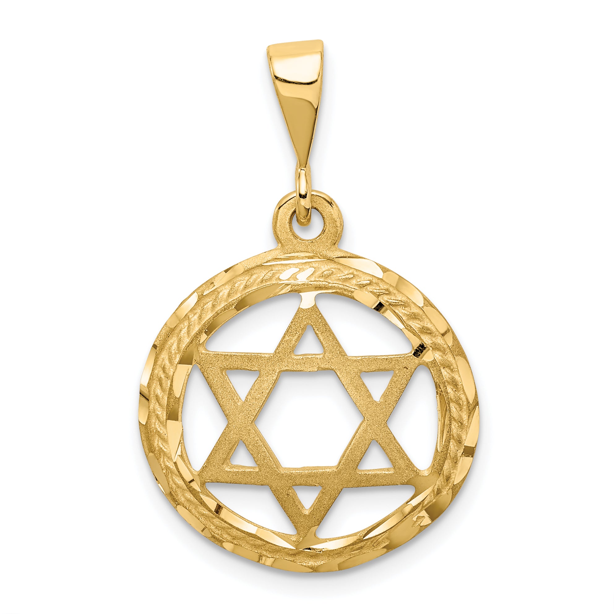 14k Star Of David Charm