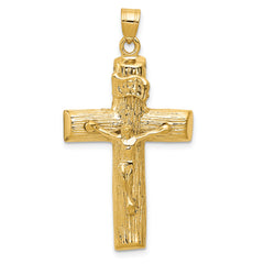 14k Crucifix Charm