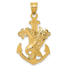 14k Mariners Cross w/Eagle Pendant