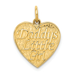 14k DADDYS LITTLE GIRL Charm