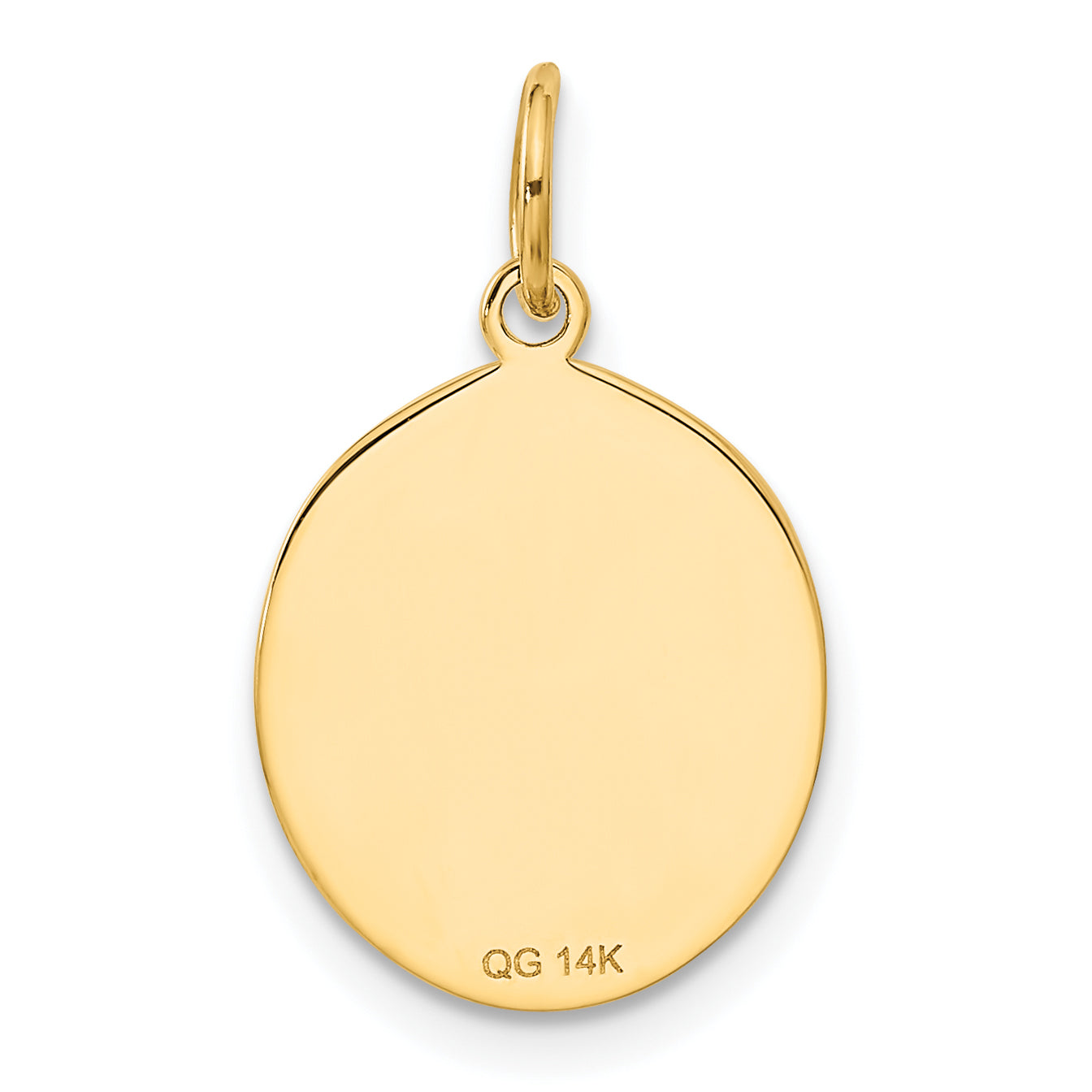 14K Gold College Graduation Charm in Elegant Yellow