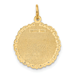 14k RN Registered Nurse Disc Charm