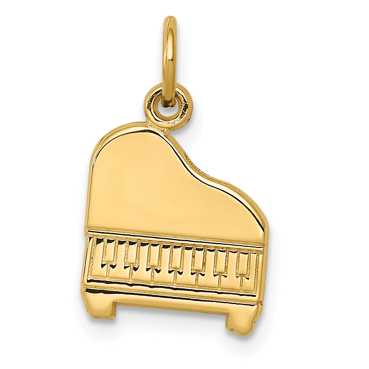 14k Piano Charm