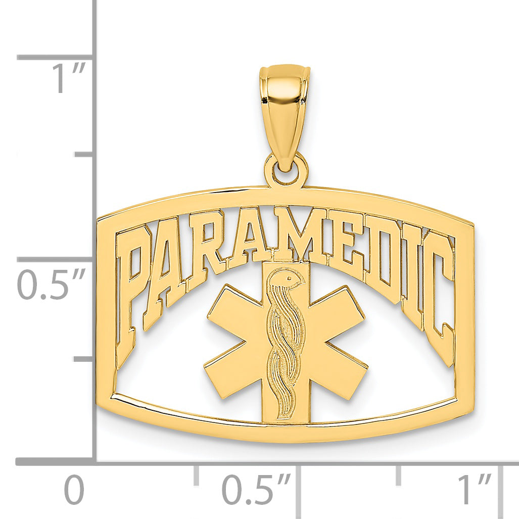 14k PARAMEDIC Charm