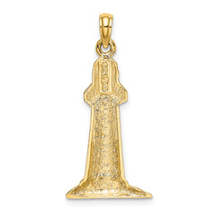 14k Lighthouse Charm