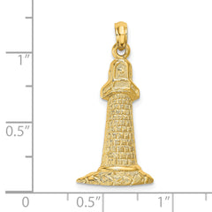 14k Lighthouse Charm