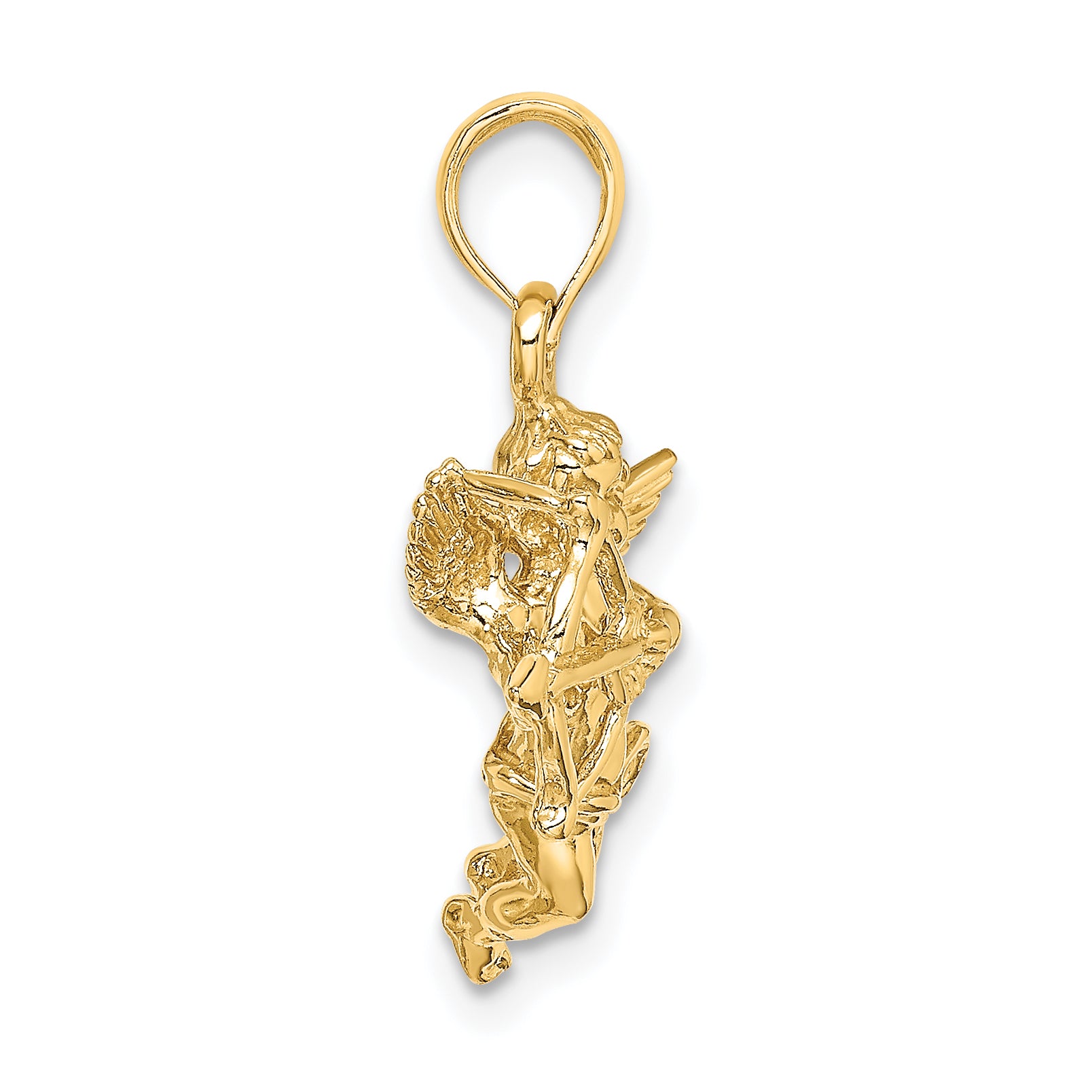 14k Cupid w/Bow and Arrow Charm