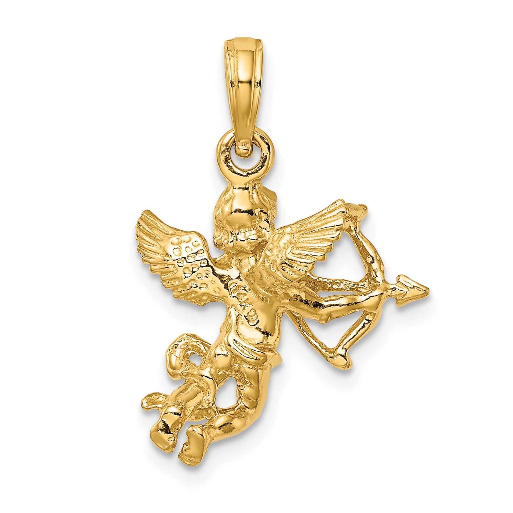 14k Cupid w/Bow and Arrow Charm