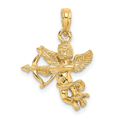 14k Cupid w/Bow and Arrow Charm