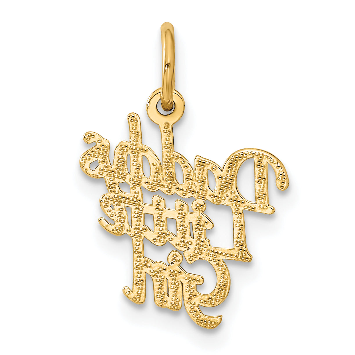 14k DADDYS LITTLE GIRL Charm