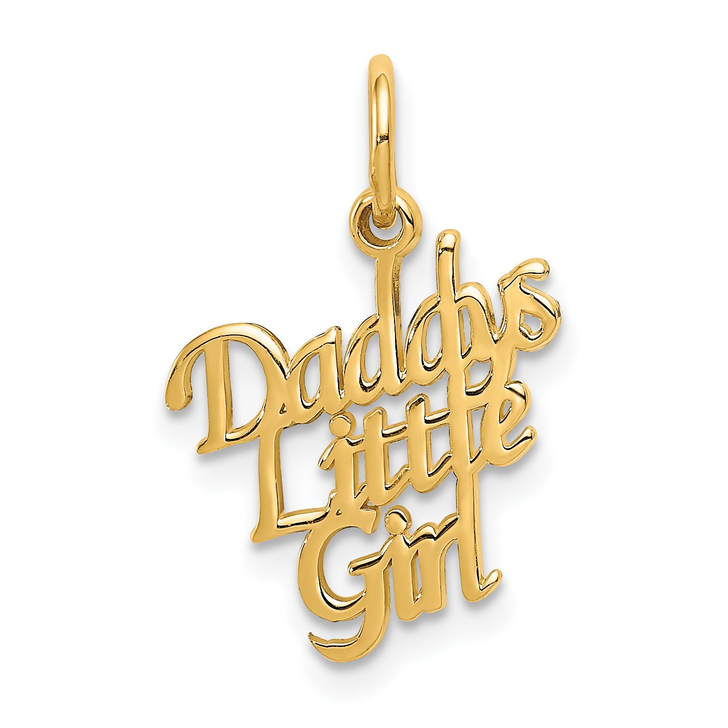 14k DADDYS LITTLE GIRL Charm