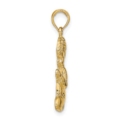 14k Praying Boy Pendant