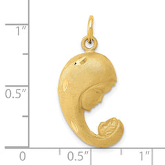 14k Mother and Baby Charm