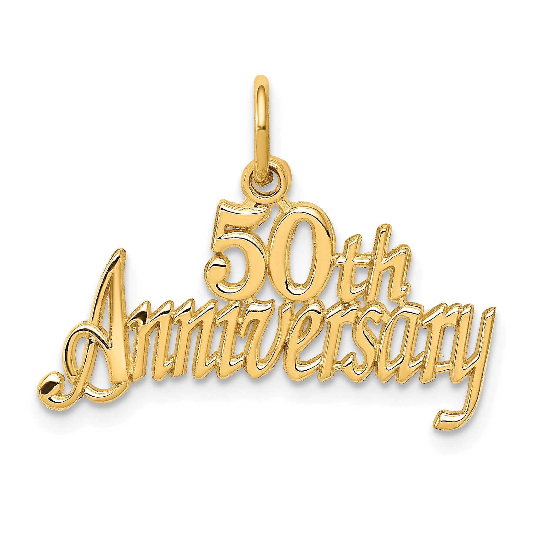 14k 50th ANNIVERSARY Charm