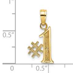 14k #1 Charm