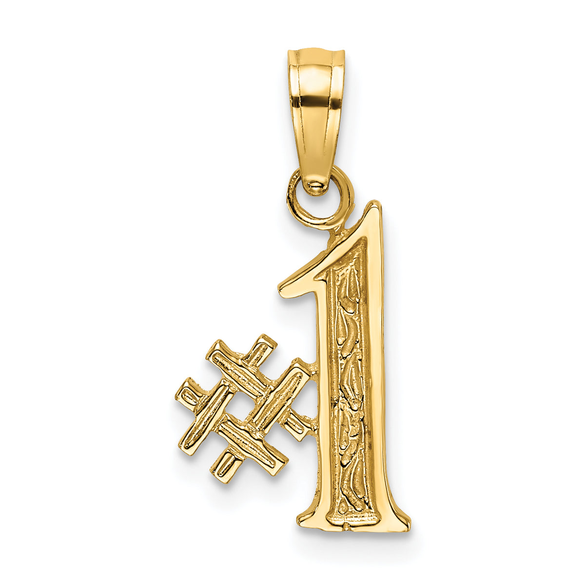 14k #1 Charm