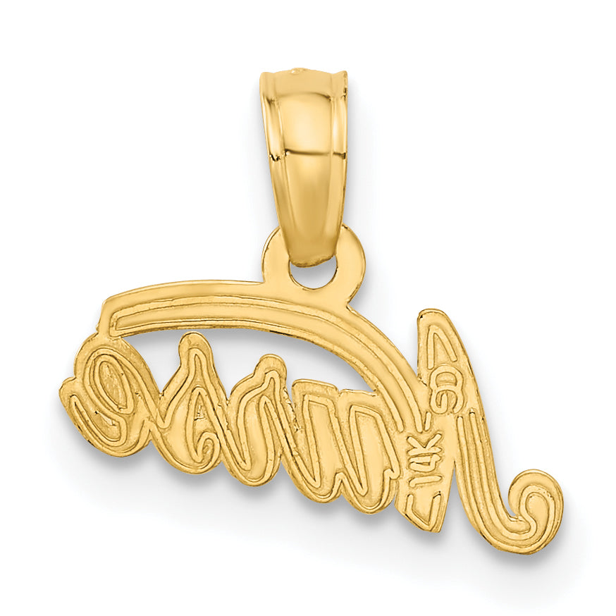 14k Nurse Pendant