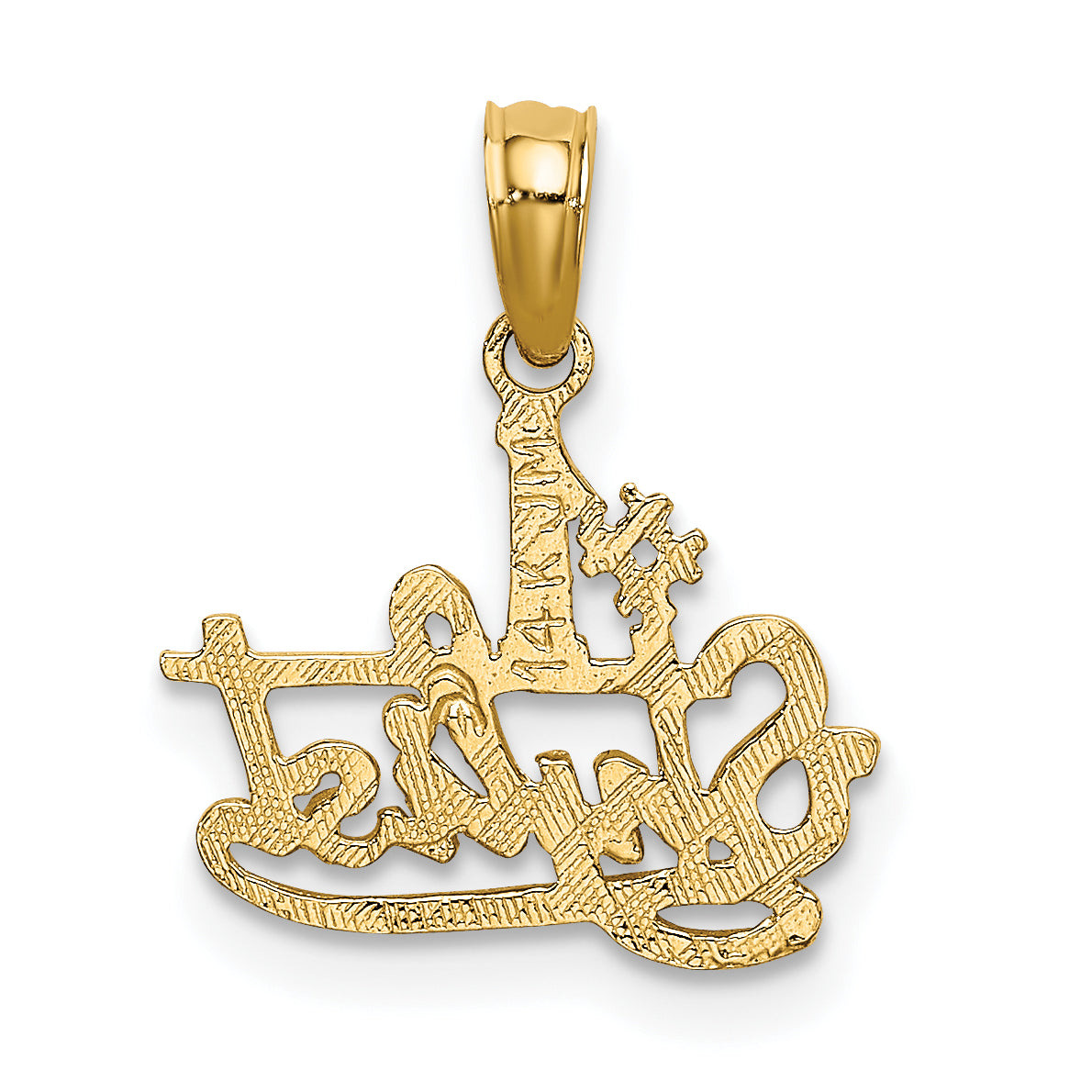 14k #1 STYLIST Charm