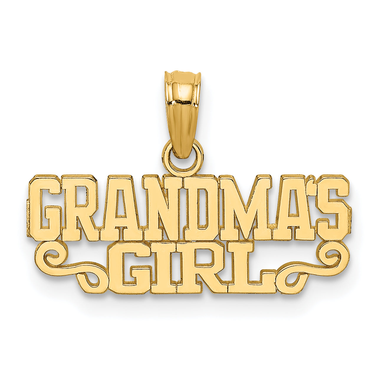 14k GRANDMA'S GIRL Charm