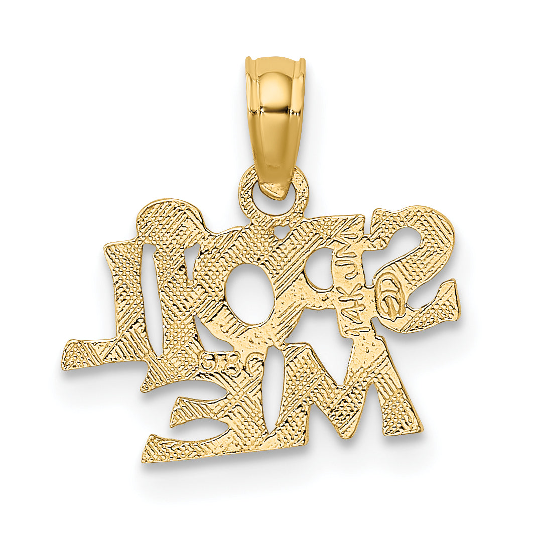 14K SPOIL ME Charm