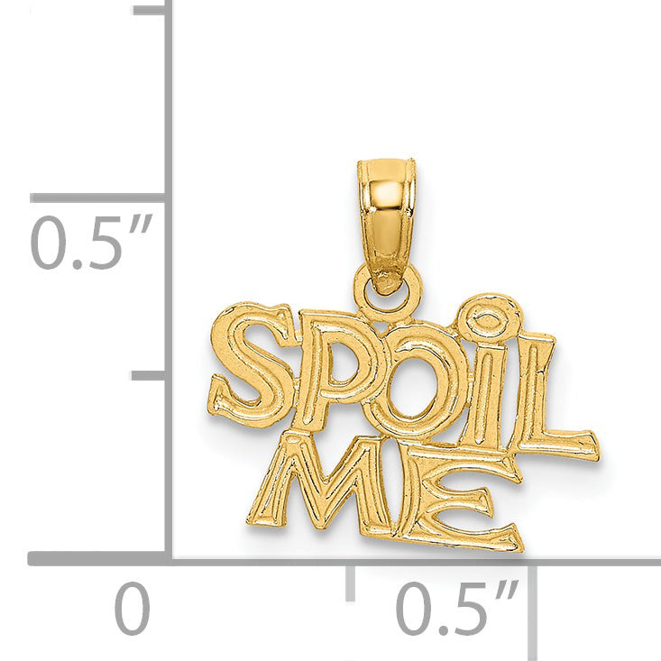 14K SPOIL ME Charm