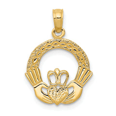 14k Claddagh Charm