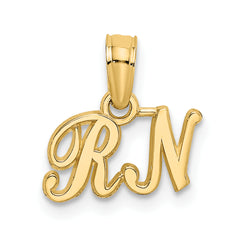 14k RN Charm