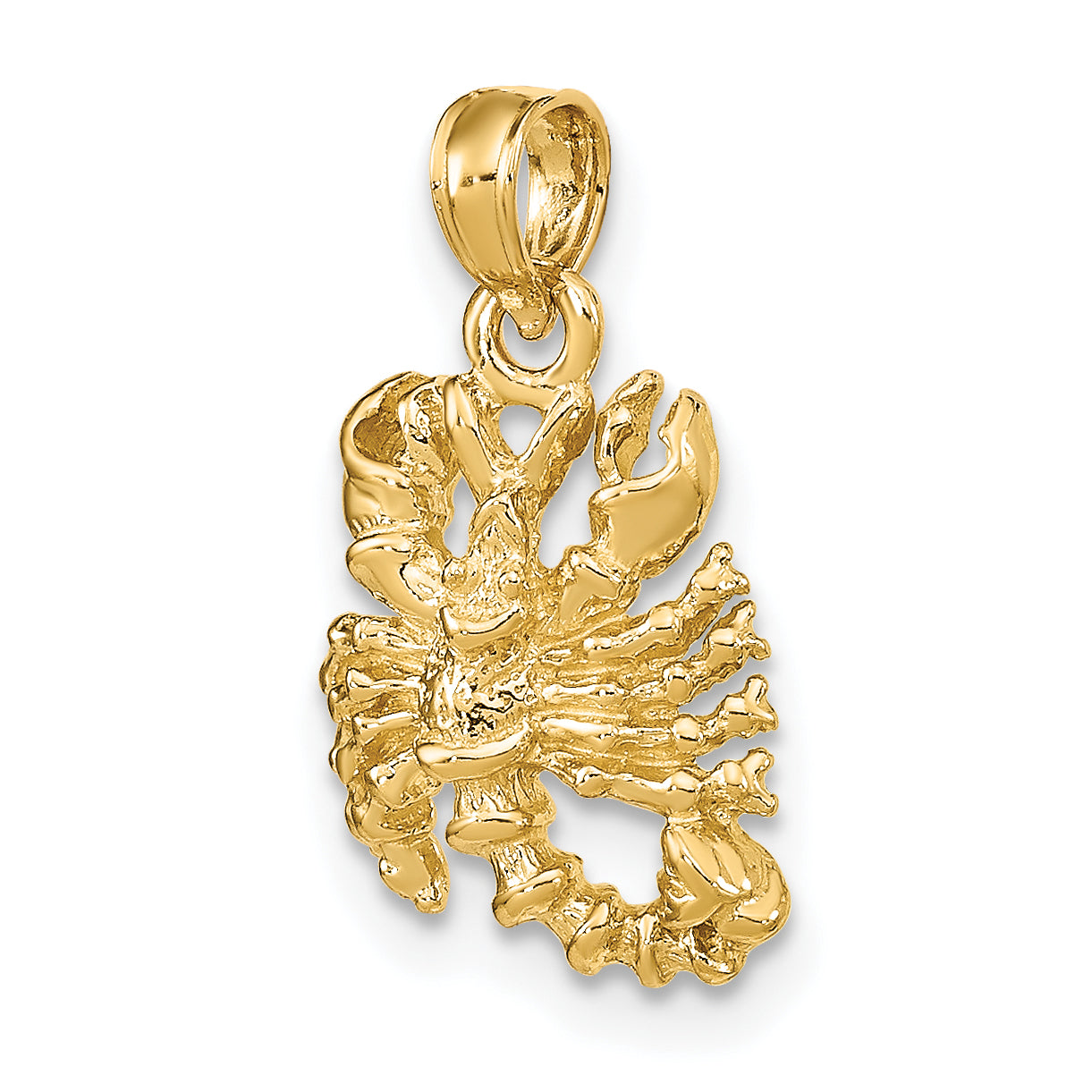 14k 3-D Scorpio Zodiac Charm