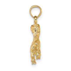 14k 3-D Capricorn Zodiac Charm