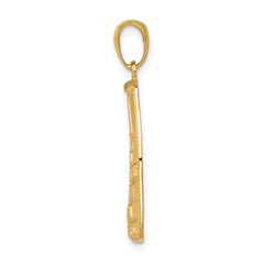 14k Southern Most Point USA KEY WEST Pendant