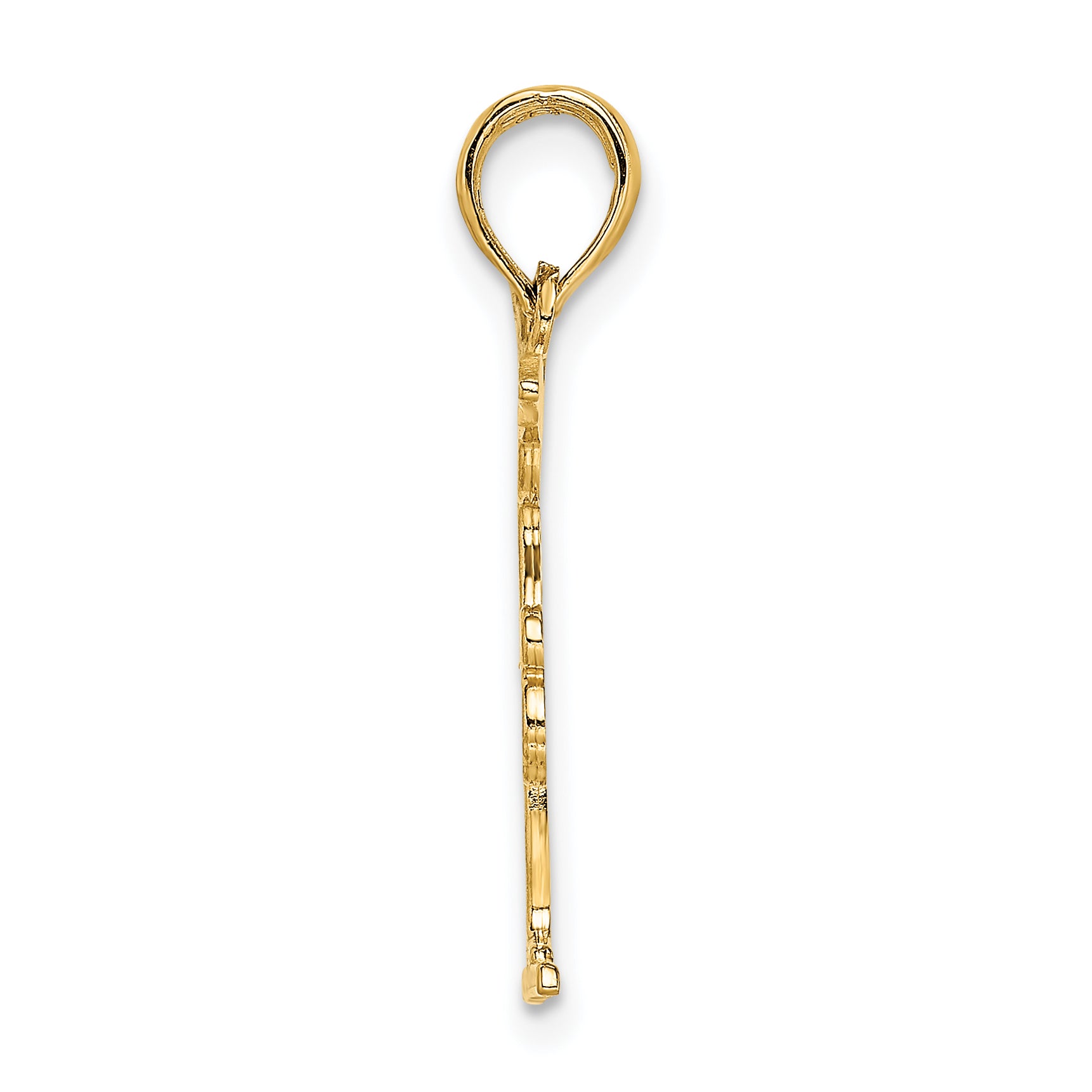 14k Gymnastics Floor Charm