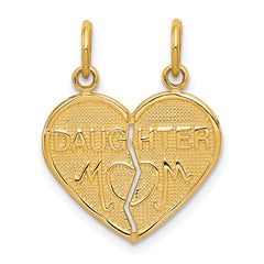 14k Break-apart MOM-DAUGHTER Charm