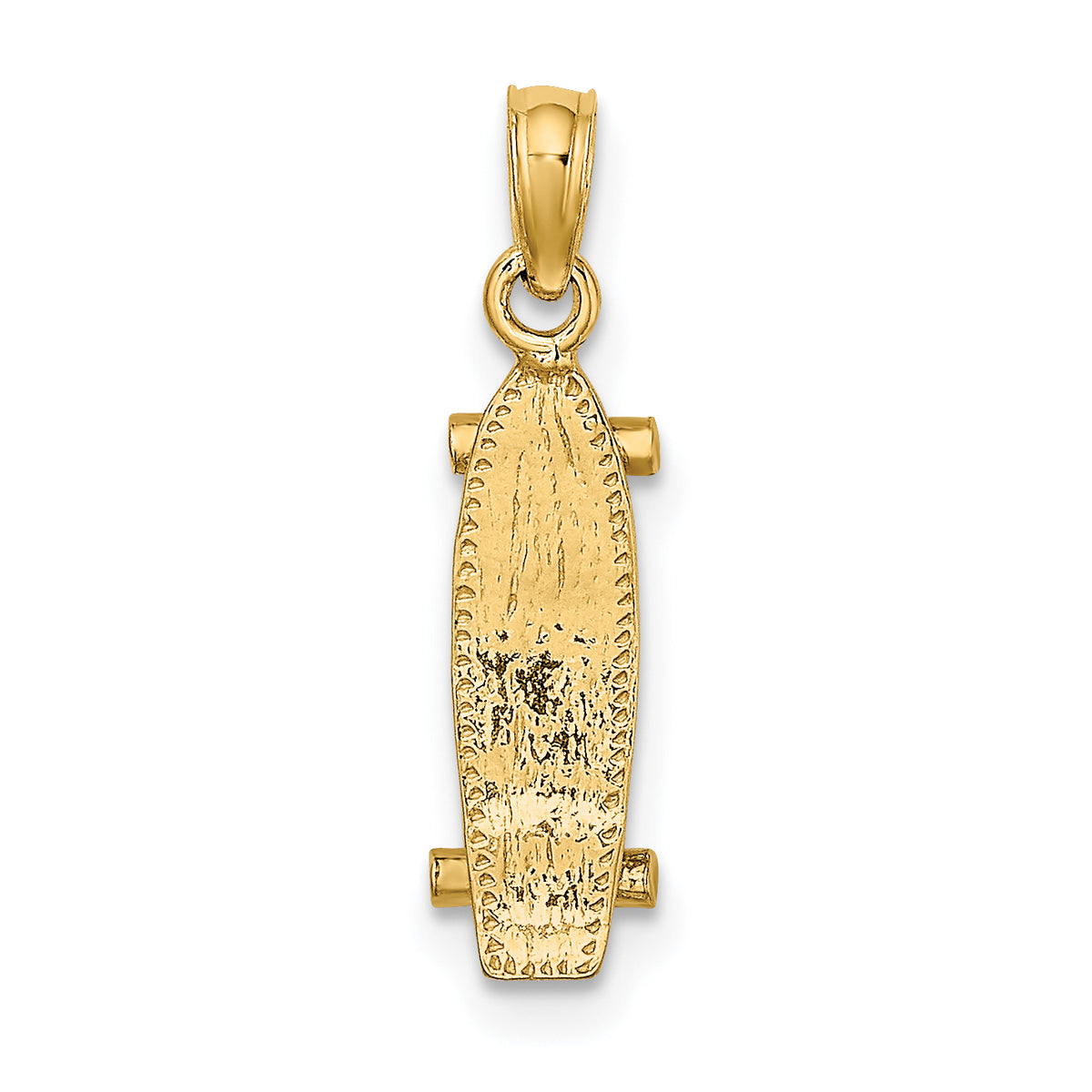 14k 3-D Skate Board Charm